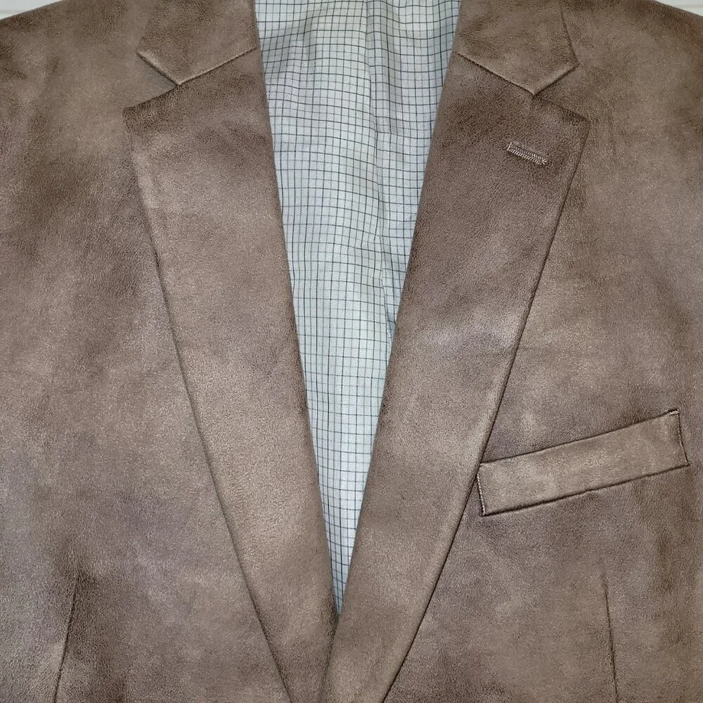 Lauren Ralph Lauren Faux Suede Sport Coat Blazer 46L